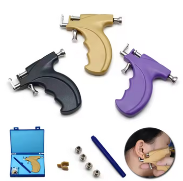 Professional Disposable Ear Piercing Gun, Safe Ear Piercing Instruments for Commercial Use.