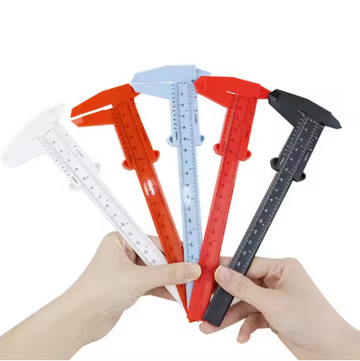 Carbon Fiber Vernier Caliper for Jewelry Measurement, 0-150mm Plastic Electronic Measuring Tool.