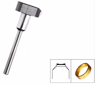 Diamond tools for jewelry making, specifically concave flywheel tools designed for micro motors.