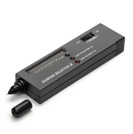 Diamond Tester Pen for Environmental Protection, Powered by a 9V Battery, High Precision Jewelry Moissanite Tester, and Thermal Conductivity Meter.