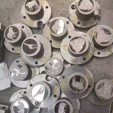 Logo Imprinting for Hydraulic Coin Production Jewelry Stamp Mold Coin Die Pressing.