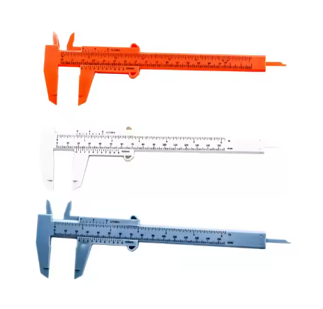 Carbon Fiber Vernier Caliper for Jewelry Measurement, 0-150mm Plastic Electronic Measuring Tool.