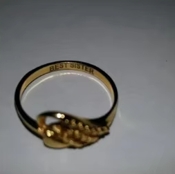 A laser marking machine designed for jewelry, capable of marking and cutting names on items such as necklaces and rings, specifically for materials like brass, gold, and silver.