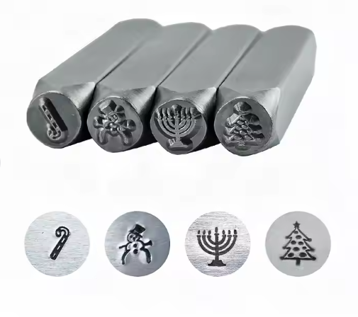 Factory New Design 6mm 1/4" metal stamping tools for jewelry, DIY hand tools specifically designed for crafting jewelry.